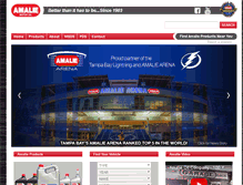 Tablet Screenshot of amalie.com